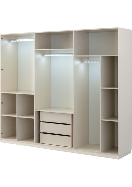 Moon 6 Kapılı Gardrop modelleri