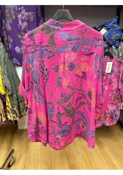 Çiçekli Keten Gömlek fiyatları