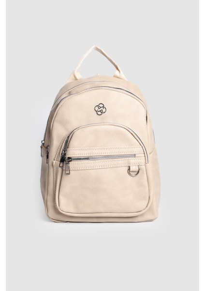 Kadın Nales Donma Suni Deri Sırt Çantası Vizon fiyatları