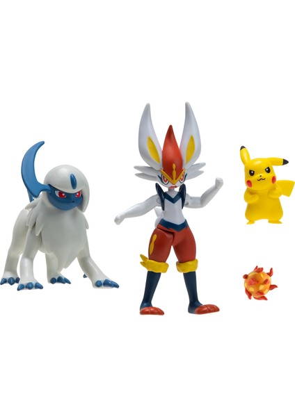Battle Aksiyon Figür ve Figür 4'lü Set PKW2979