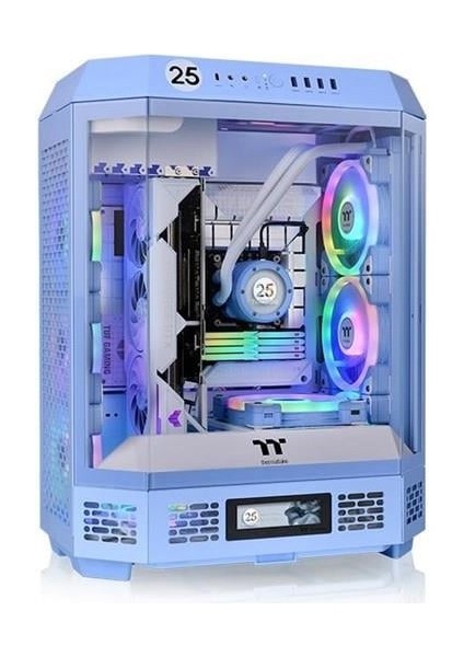 The Tower 600 Tg CA-1Z1-00MFWN-00 Gamıng Mıd-Tower Pc Kasası Mavi