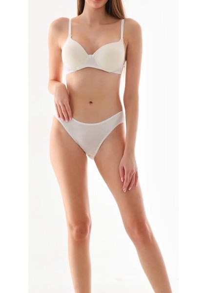 Dolgulu Sütyen ve Külot Takımı - Bralet Seti