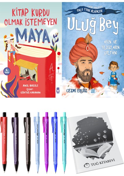 Kitap Kurdu Olmak İstemeyen Maya ve Uluğ Bey Ay'ın ve Yıldızların Sultanı
