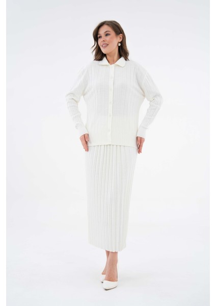 Pilise Etekli Ceketli Takım modelleri