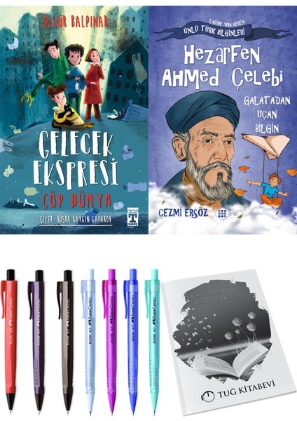 Gelecek Ekspresi Çöp Dünya ve Hezarfen Ahmed Çelebi Galata'dan Uçan Bilgin