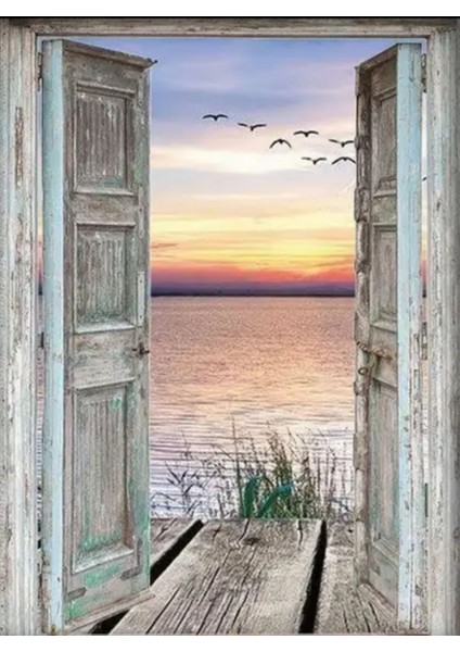 Hı Stone 5d Elmas Boncuk Taş Işleme Mozaik Goblen Kit 50X40CM GC89222