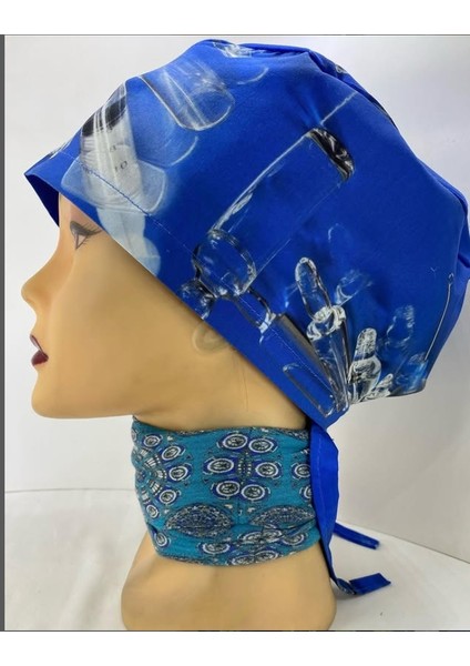 Likralı Doktor, Hemşire Bonesi, Cerrahi Bone, Renkli Bone, Medikal Bone, Desenli Bone, Likralı Bone