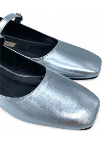 Tokalı Gümüş Kadın Babet - Muzy Silver fırsatları