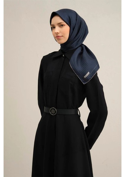 80 Twill Ipek Eşarp 9348D
