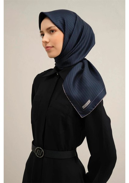 80 Twill Ipek Eşarp 9348D