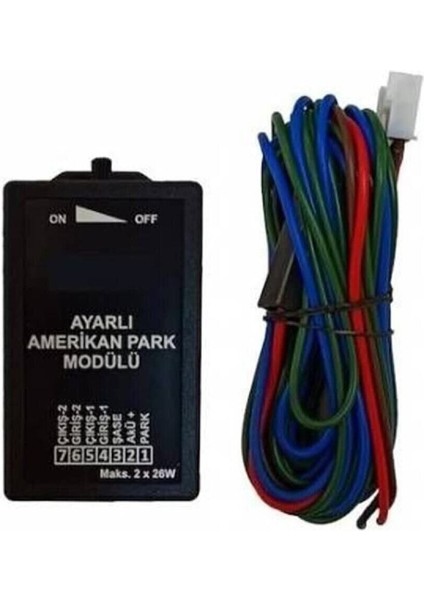 Amerikan Park Modülü Ayarlanabilir American Park Modülü