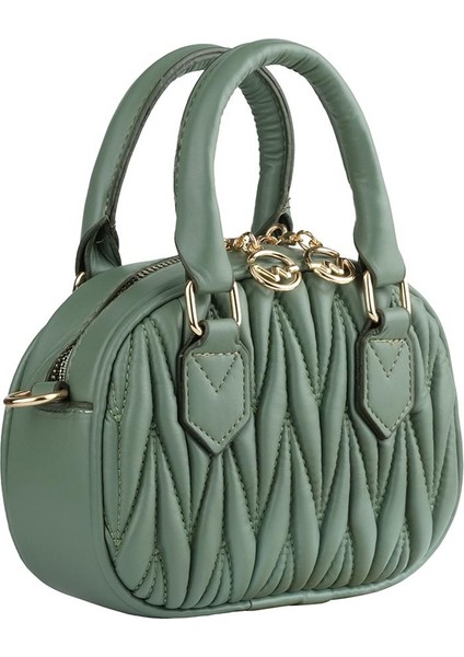 Şık Desenli Yumuşak Çapraz Kadın El ve Omuz Çantası Mint fırsatları