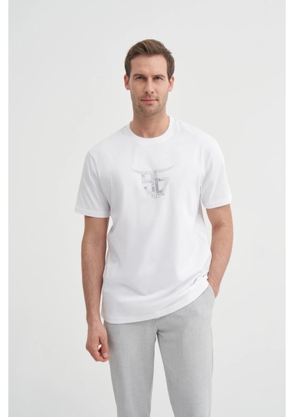 Beyaz Erkek T-Shirt 4160 fiyatları