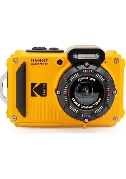 Pıxpro Wpz2 Su Geçirmez Wifi Dijital Fotoğraf Makinesi Sarı modelleri