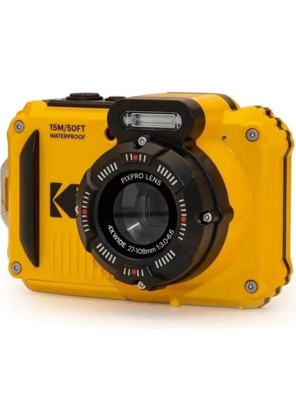 Pıxpro Wpz2 Su Geçirmez Wifi Dijital Fotoğraf Makinesi Sarı fırsatları