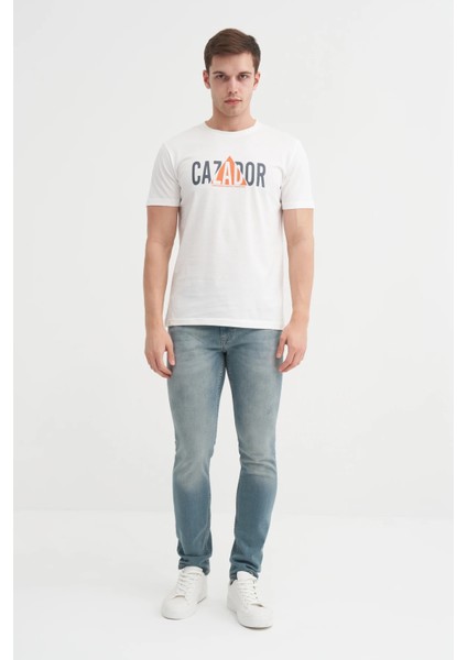Ekru Erkek T-Shirt 4155