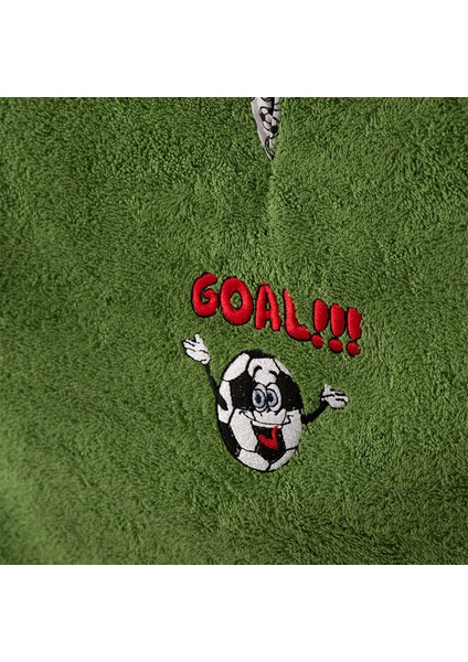 Funny Football Bebek Panço %100 Organik Pamuk Nakışlı Yeşil 2-5 Yaş fiyatları