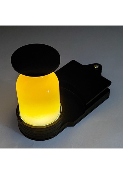 Dekoratif Standlı Turuncu Neon Lamba 4901T