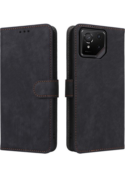 Asus Rog Phone 9 Rfıd Engellemeli Kredi Kartı Tutuculu Cüzdan Telefon Kılıfı, Pu Deri Flip Folio Kılıf Cüzdan Kickstand Koruyucu Kılıf Asus Rog Phone 9 (Yurt Dışından) modelleri