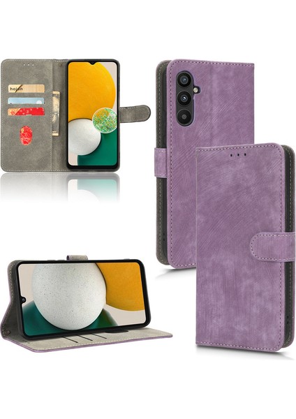 Samsung Galaxy A16 Rfıd Engellemeli Kredi Kartı Tutuculu Cüzdan Telefon Kılıfı, Pu Deri Flip Folio Kılıf Cüzdan Kickstand Koruyucu Kılıf Samsung Galaxy A16 (Yurt Dışından)