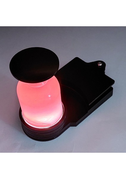 Dekoratif Standlı Kırmızı Neon Lamba 4901K