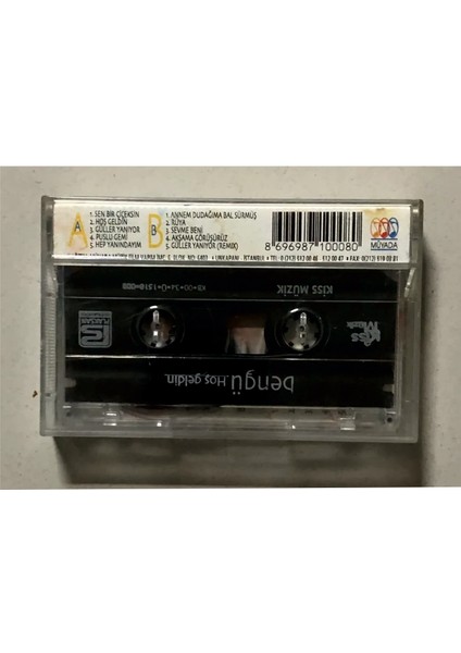 Bengü Hoş Geldin Kaset (Orjinal Dönem Baskı)