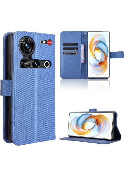 Zte Nubia Z70 Ultra Kılıf, Deri Cüzdan Flip Telefon Kılıfı Kapağı Zte Nubia Z70 Ultra (Yurt Dışından)