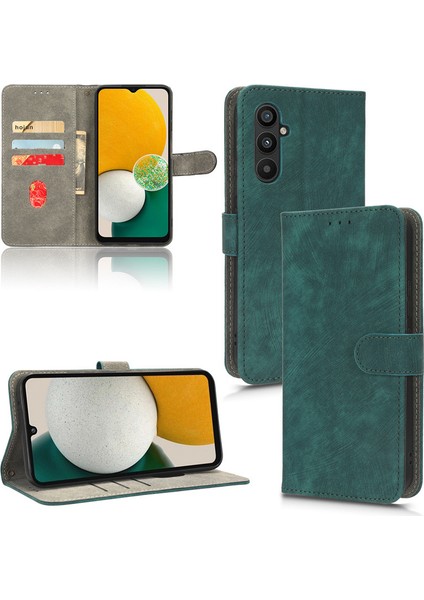 Samsung Galaxy A06 Rfıd Engellemeli Kredi Kartı Tutuculu Cüzdan Telefon Kılıfı, Pu Deri Flip Folio Kılıf Cüzdan Kickstand Koruyucu Kılıf Samsung Galaxy A06 (Yurt Dışından)