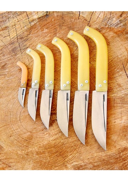 Tapan Av Çoban Bıçağı Seti 6 Parça Paslanmaz 28-26-23-19-17-12 cm modelleri