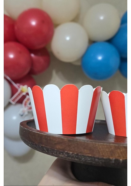 Sirk Konsept Cupcake Sargısı 10'lu fiyatları