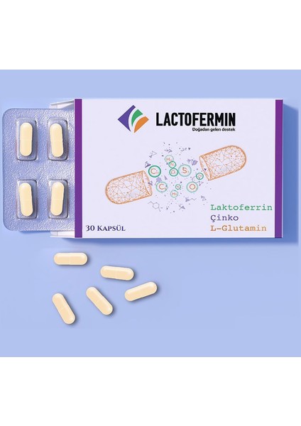 L-Glutamin-Çinko 30 Kapsül