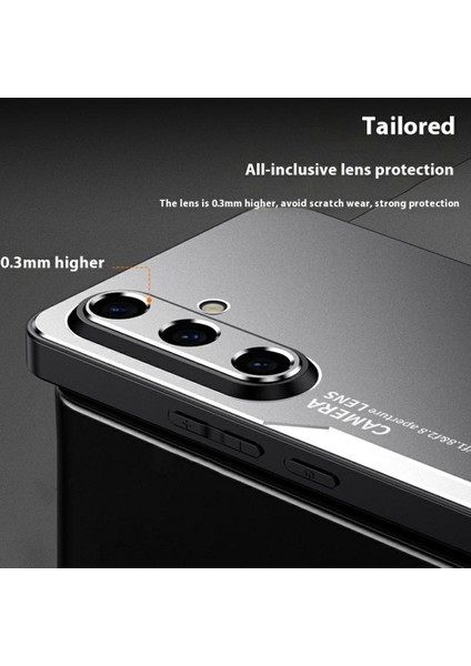 Samsung Galaxy A26 5g Telefon Kılıfı Alüminyum Alaşımlı Tpu Pc Arka Kapak-Mavi (Yurt Dışından) indirimleri