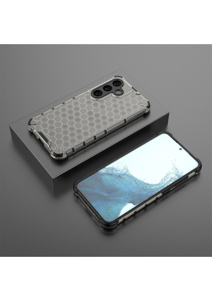 Samsung Galaxy A36 5g Kılıf Pc+Tpu Telefon Kılıfı Petek Şekli-Siyah (Yurt Dışından) modelleri