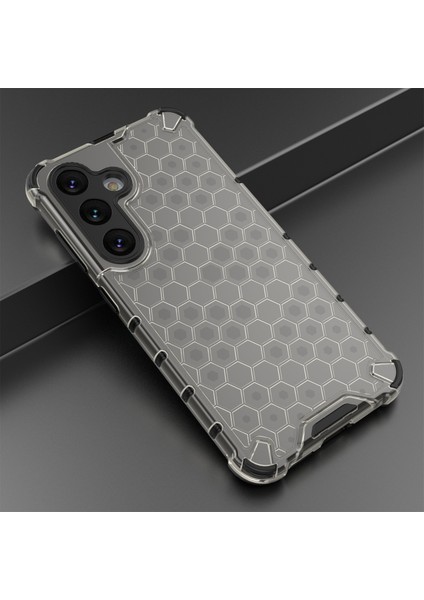 Samsung Galaxy A36 5g Kılıf Pc+Tpu Telefon Kılıfı Petek Şekli-Siyah (Yurt Dışından) fırsatları