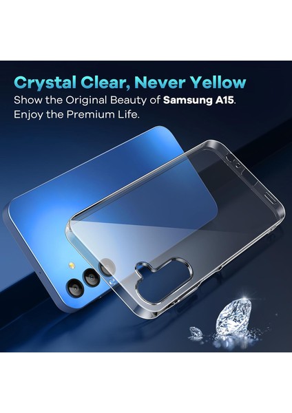 Samsung Galaxy S24 Fe Kılıf Tpu Şeffaf Telefon Kapağı + 2 Adet Temperli Cam Ekran Filmi 2.5d Ark Kenar (Yurt Dışından) indirimleri