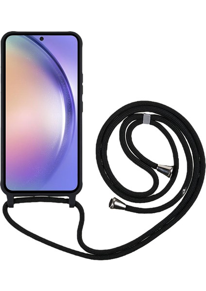 Samsung Galaxy A36 5g Kılıf Tpu Yumuşak Darbeye Dayanıklı Telefon Kılıfı, Ayarlanabilir Kordon-Siyah (Yurt Dışından) fiyatları