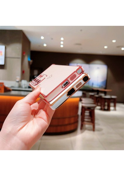 Samsung Galaxy S24 Ultra Kılıf Aşk Kalp Desenli Tpu Telefon Kapağı Galvanik Kenar-Fildişi Beyaz (Yurt Dışından) fırsatları