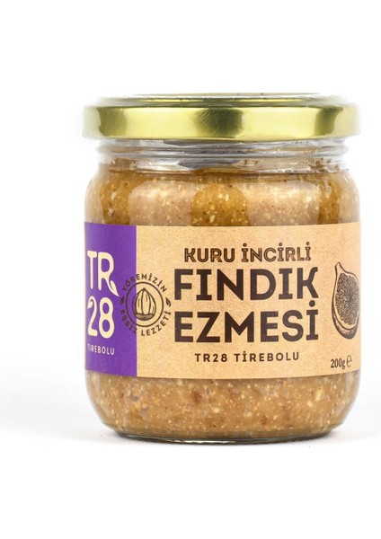 Fındık Ezmesi - Kuru İncirli