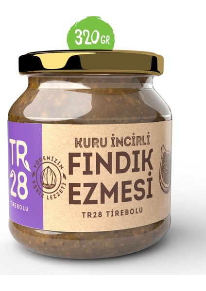 Kuru İncirli Fındık Ezmesi (320 gr)