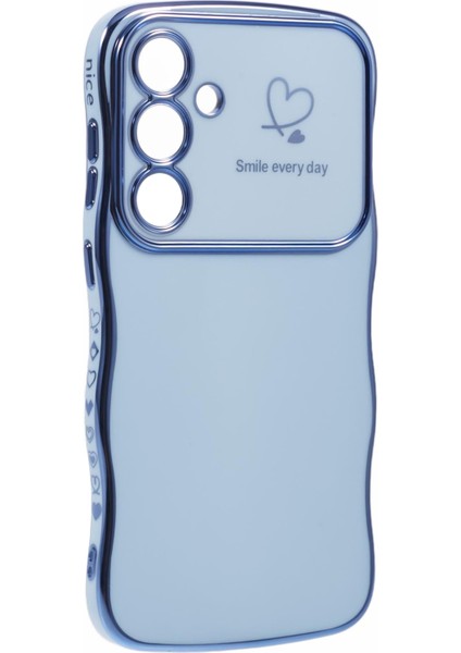 Samsung Galaxy S25 Kılıf Love Hearts Tpu Telefon Kapağı Kıvırcık Dalga Çerçeve Büyük Pencere-Mavi (Yurt Dışından) fiyatları