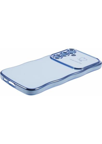 Samsung Galaxy S25 Kılıf Love Hearts Tpu Telefon Kapağı Kıvırcık Dalga Çerçeve Büyük Pencere-Mavi (Yurt Dışından) fırsatları