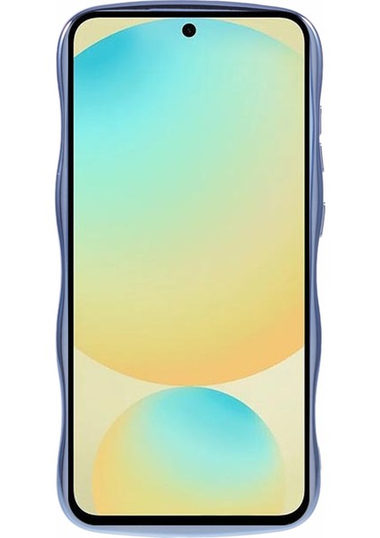 Samsung Galaxy S25 Kılıf Love Hearts Tpu Telefon Kapağı Kıvırcık Dalga Çerçeve Büyük Pencere-Mavi (Yurt Dışından) indirimleri