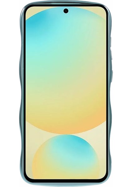 Samsung Galaxy S25+ Kılıf Love Hearts Tpu Telefon Kapağı Kıvırcık Dalga Çerçeve Büyük Pencere-Yeşil (Yurt Dışından) indirimleri