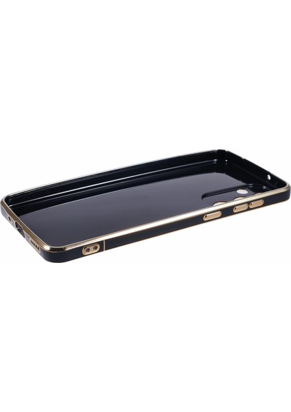 Samsung Galaxy S24 Kılıf Galvanik Yumuşak Tpu Telefon Kapağı Astronot Gizli Kickstand-Siyah (Yurt Dışından)