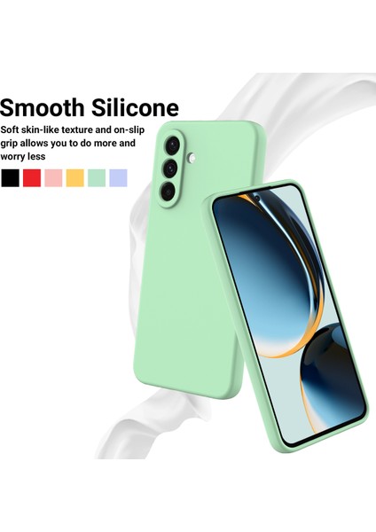 Samsung Galaxy A36 5g Kılıf Sıvı Silikon Telefon Arka Kapak El Askılı-Yeşil (Yurt Dışından) modelleri