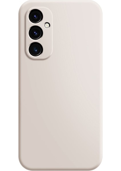 Samsung Galaxy A26 5g Tpu Kılıf Düz Kenar Korumalı Telefon Kapağı-Bej (Yurt Dışından)