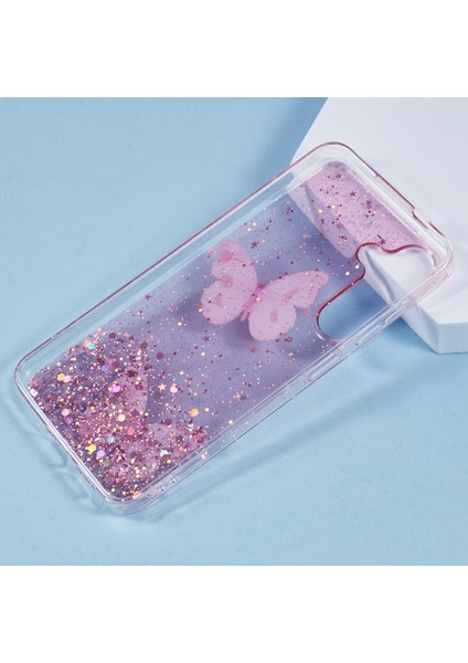 Samsung Galaxy S25+ Kılıf Epoksi Pvc Tpu Estetik Telefon Kapağı-Pembe (Yurt Dışından) fiyatları