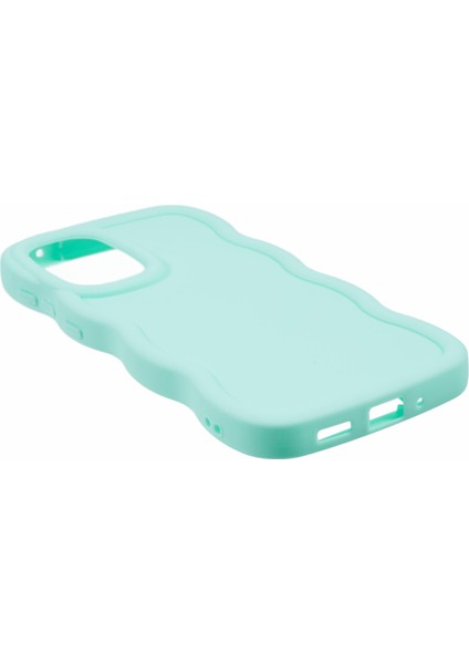 Samsung Galaxy A16 4g/5g Kılıf Tpu Koruyucu Telefon Kapağı Benzersiz Kıvırcık Dalga Çerçeve-Açık Yeşil (Yurt Dışından) fırsatları