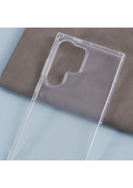 Samsung Galaxy S25 Için Ultra Şeffaf Tpu Kapak Telefon Kılıfı Hava Yastığı Koruması (Büyük Arka Lens Deliği) (Yurt Dışından)