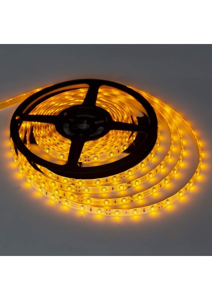 Amber Şerit LED 12V (5 Metre)